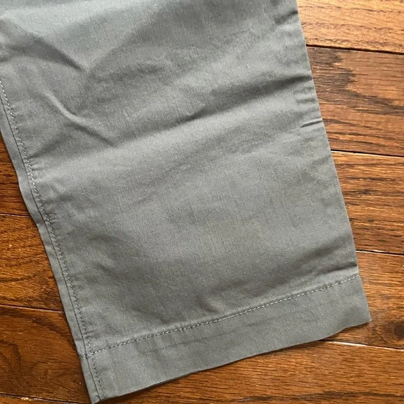 Lands End Kids Iron Knee Gray Chino pants - Picture 6 of 8